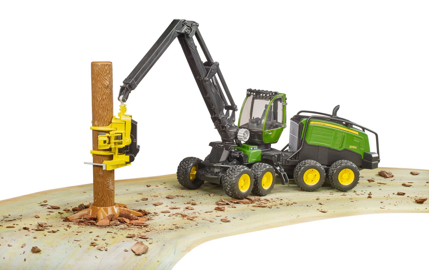 Skidder Forestal John Deere 848L-II con Garra para Troncos - 1/16 Skidder Forestal John Deere 848L-II con Garra para Troncos - 1/16