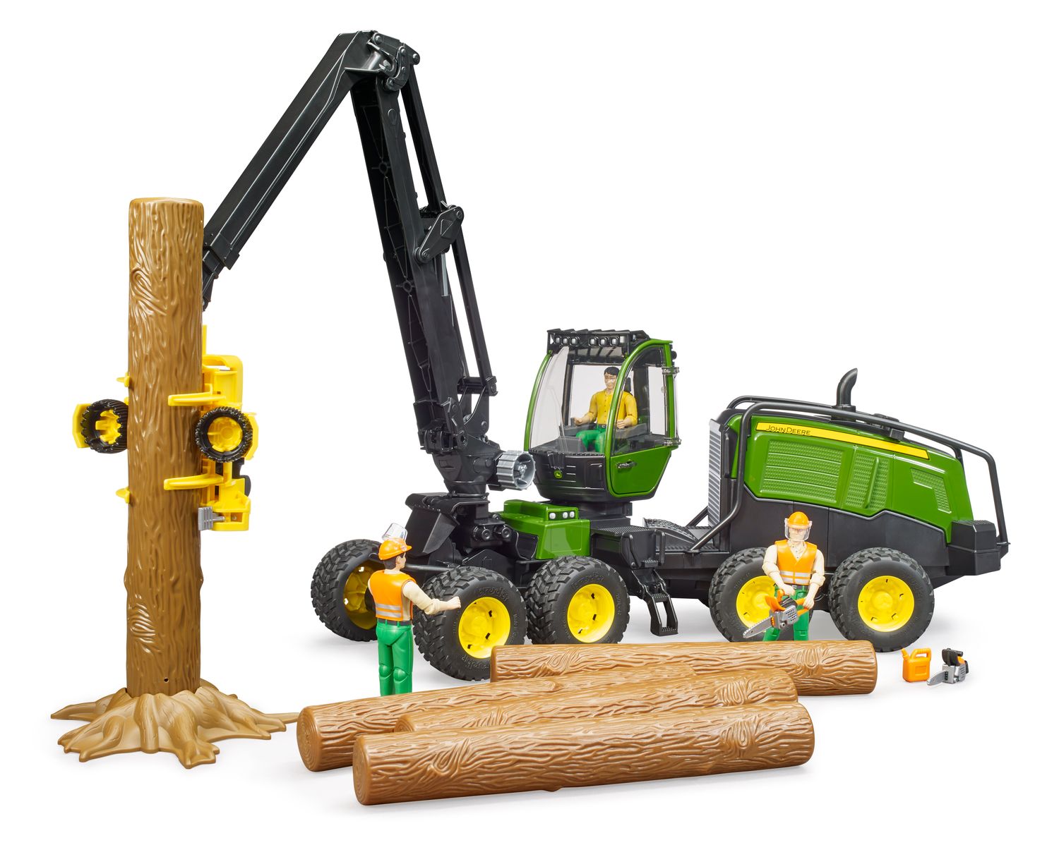 Skidder Forestal John Deere 848L-II con Garra para Troncos - 1/16 Skidder Forestal John Deere 848L-II con Garra para Troncos - 1/16