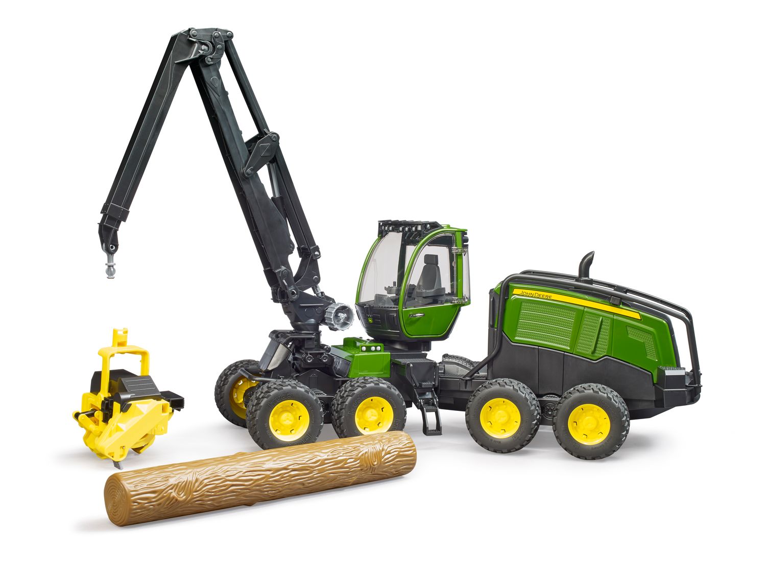Skidder Forestal John Deere 848L-II con Garra para Troncos - 1/16 Skidder Forestal John Deere 848L-II con Garra para Troncos - 1/16