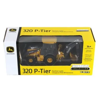 Retroexcavadora John Deere 320 P-Tier Escala 1/50