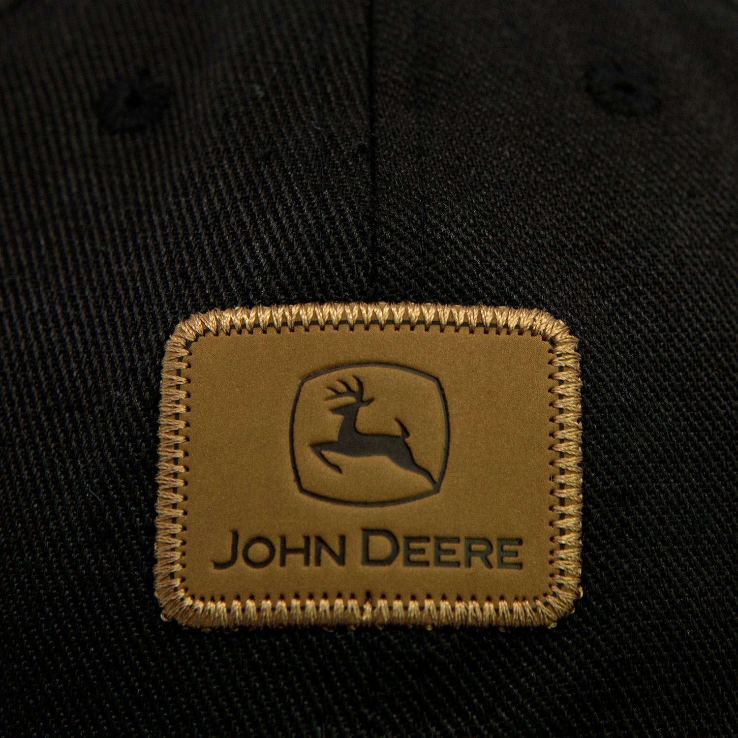 Gorro John Deere Estructurado - Logo Cuero
