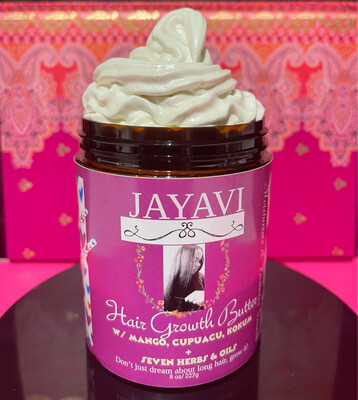 JAYAVI Hair Growth Butter (8oz Jar)
