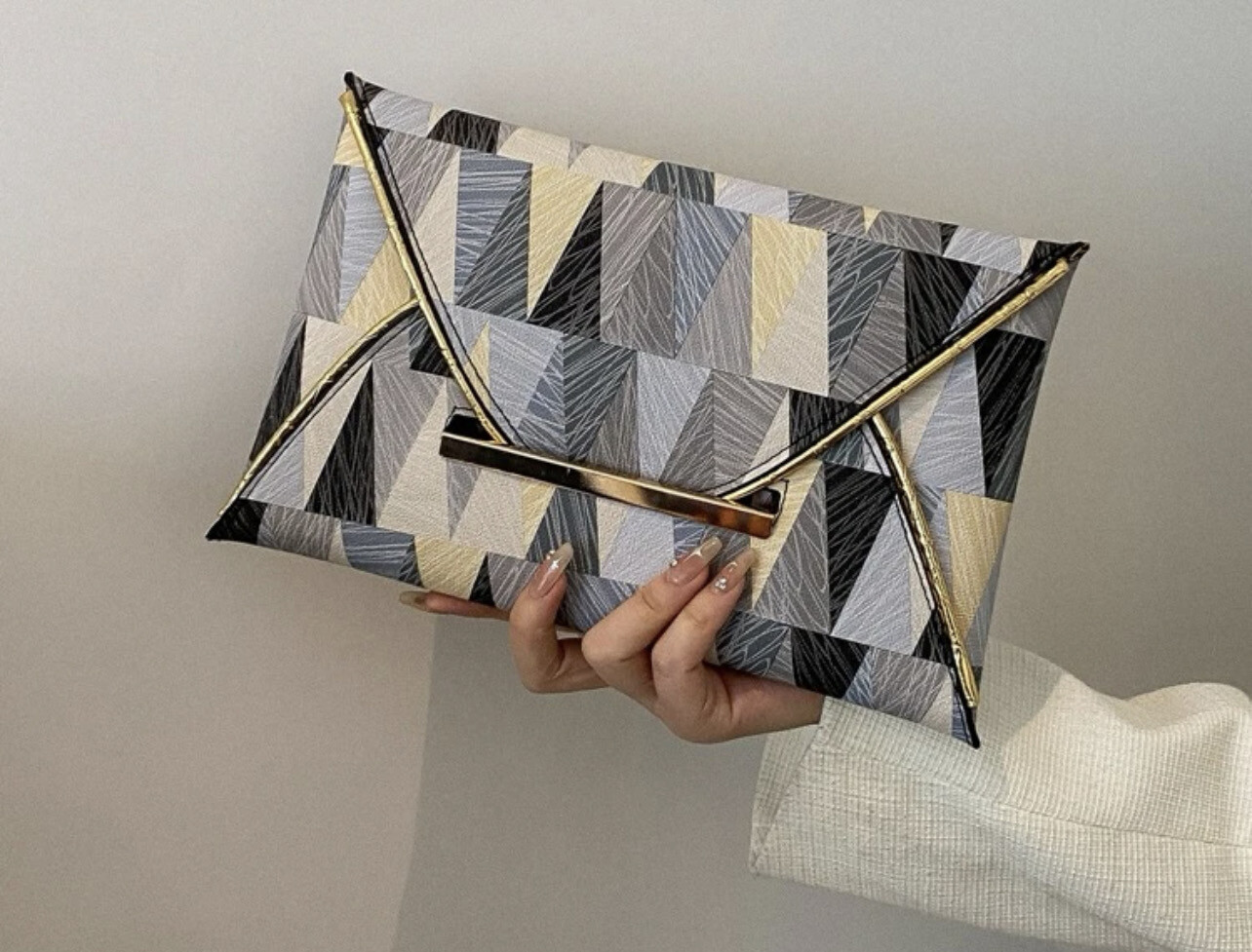 Grey Area Envelope Bag