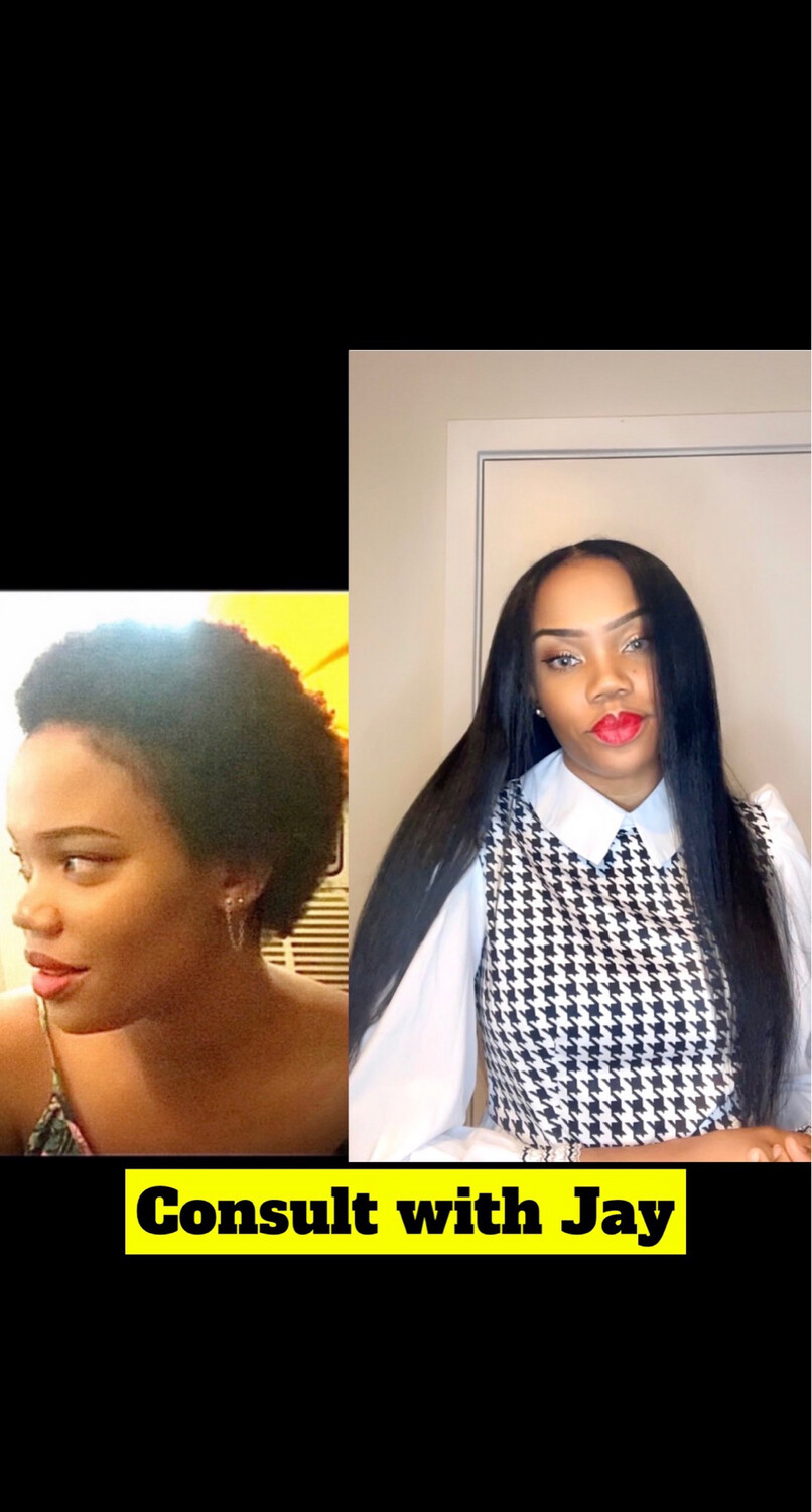 Hair Consultation/Creating a Hair regimen that works for you (30mins) (On Phone)