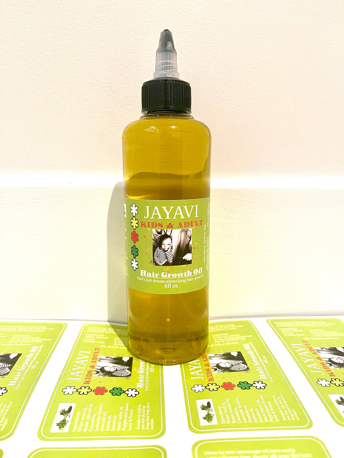 JAYAVI Kids &amp; Adult Hair Growth Oil (8oz)