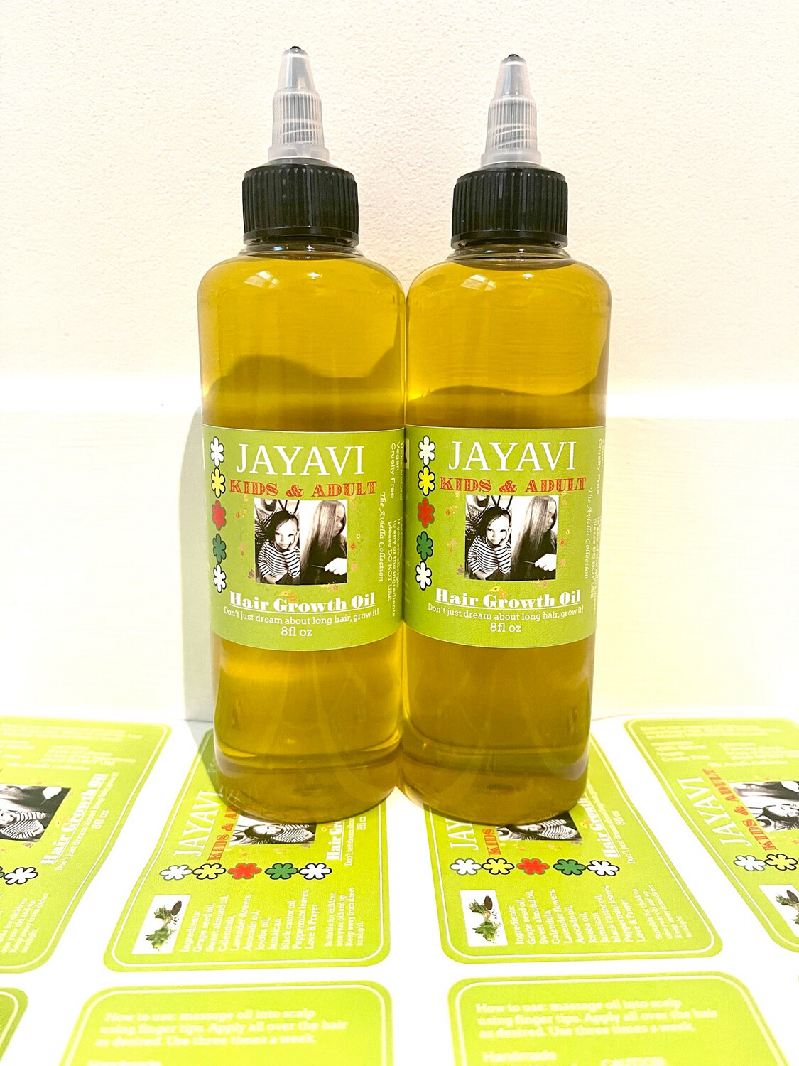 JAYAVI Kids &amp; Adult Hair Growth Oil (2 bottles)