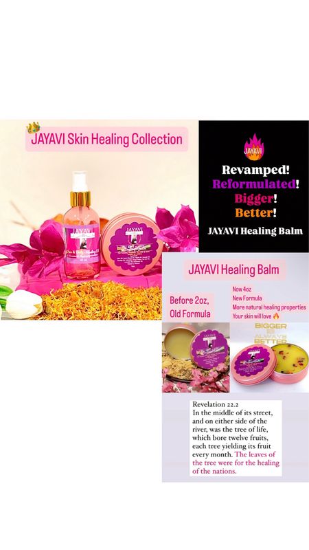 JAYAVI Skin Healing Products