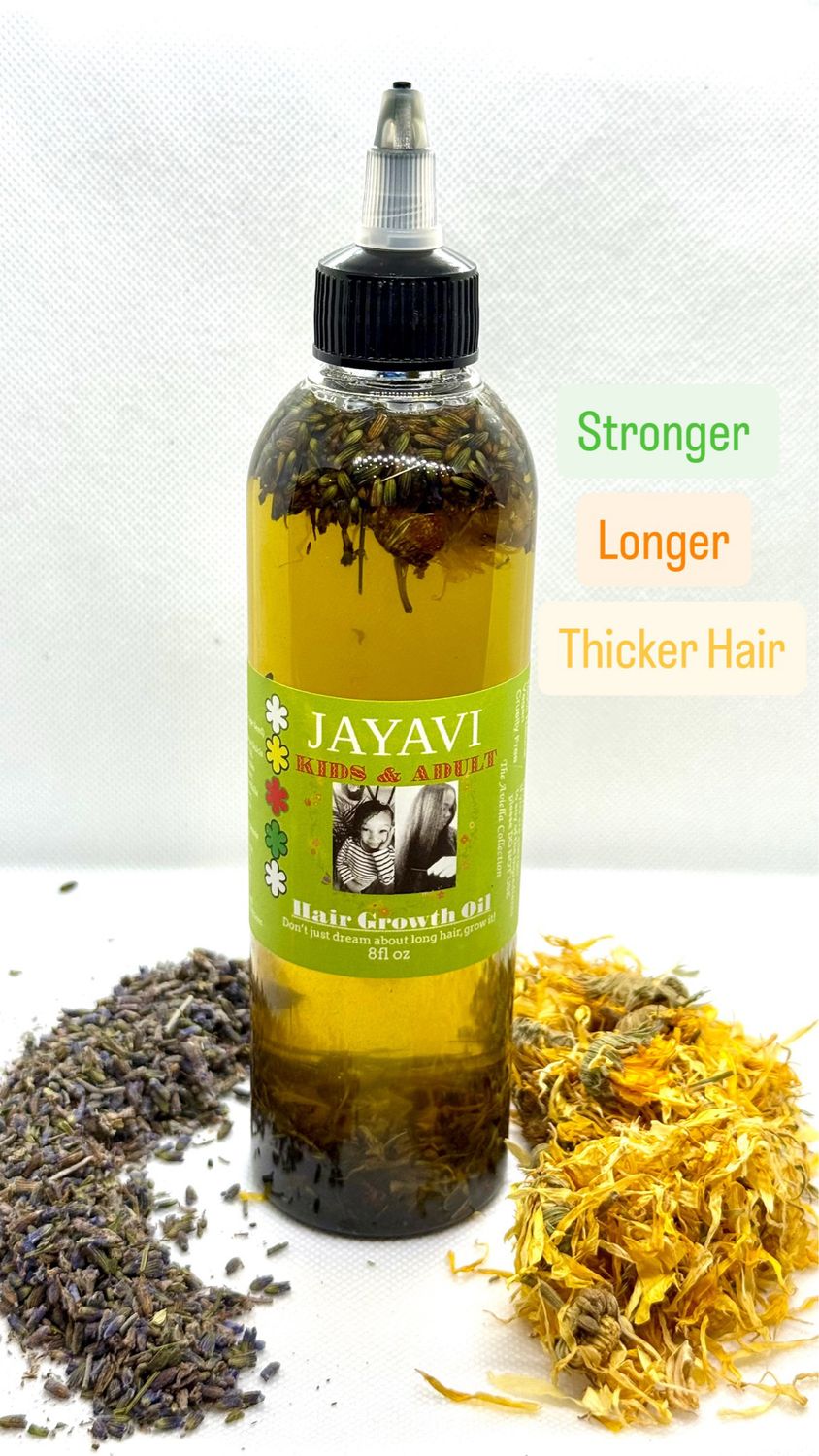 JAYAVI Kids &amp; Adult Hair Growth Oil (8oz)