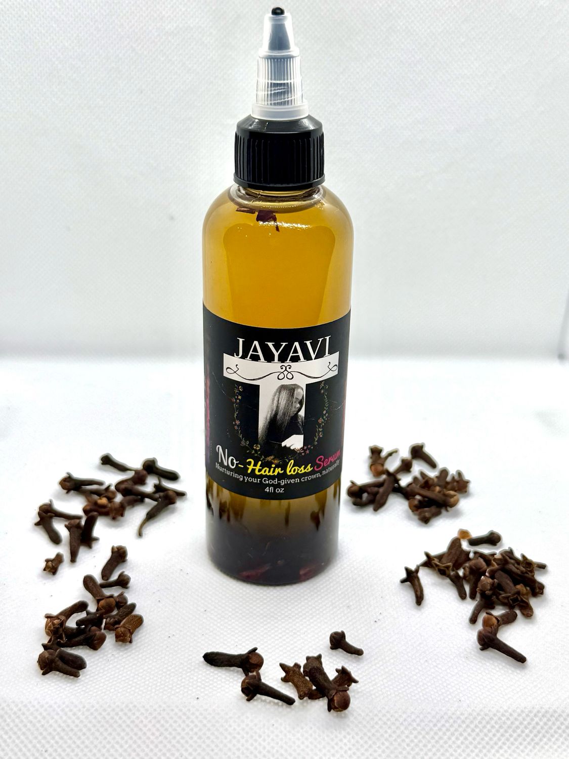 JAYAVI “No Hair Loss” Serum (4oz)