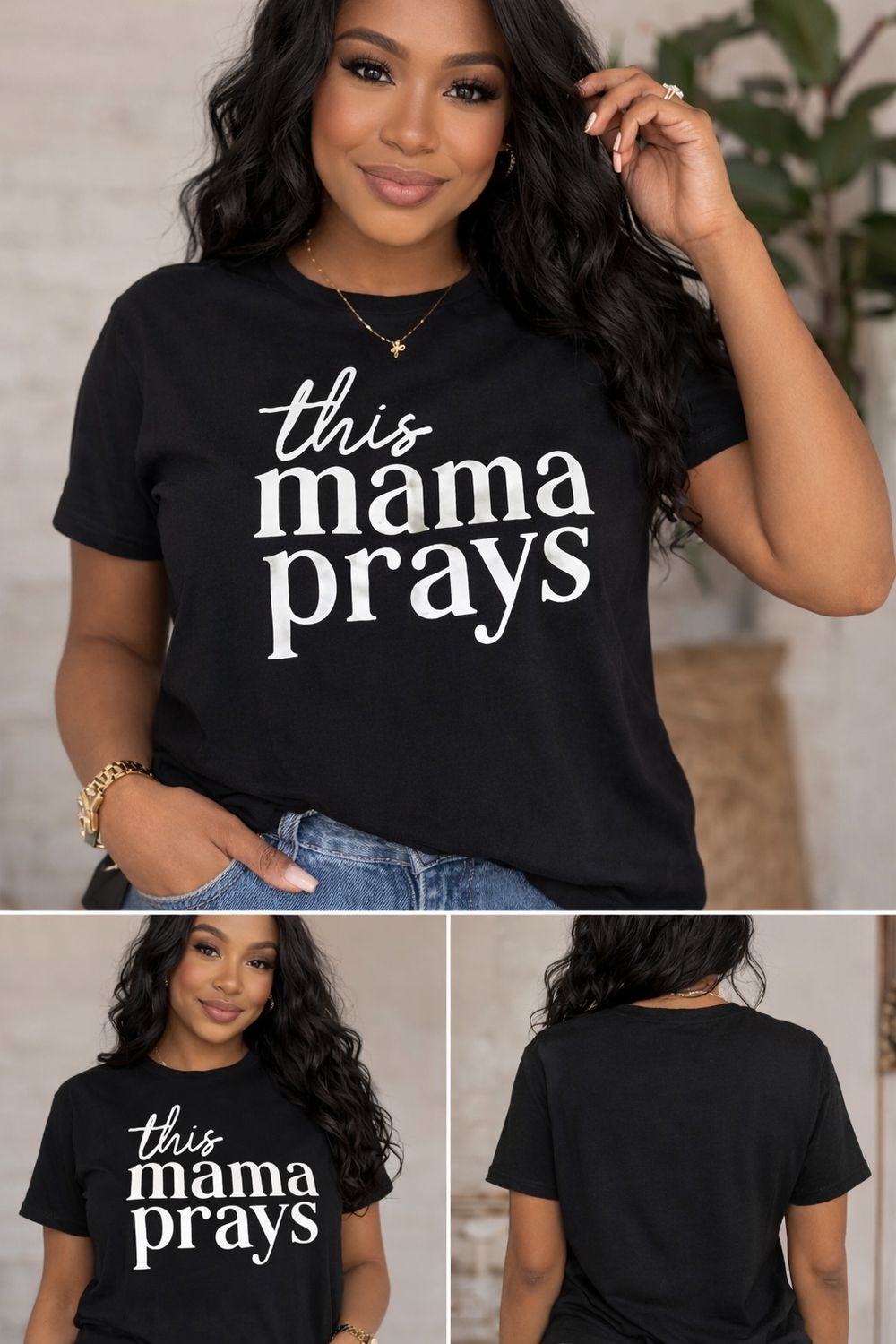 JAYAVI Praying Mama Tee 