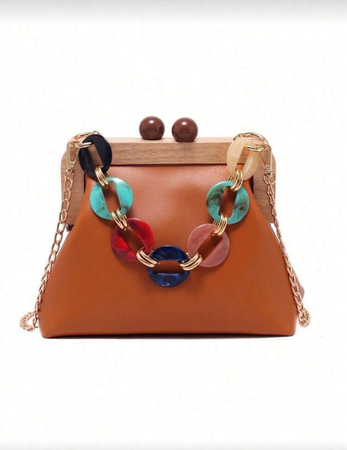 JAYAVI Heather Luxe Clutch