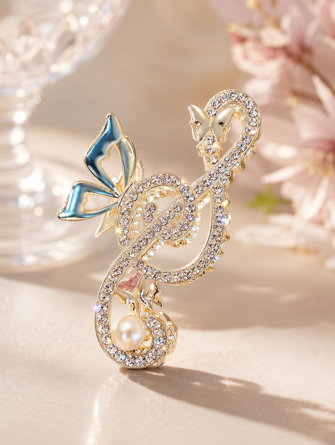 JAYAVI Tremble Clef Hair Clip 