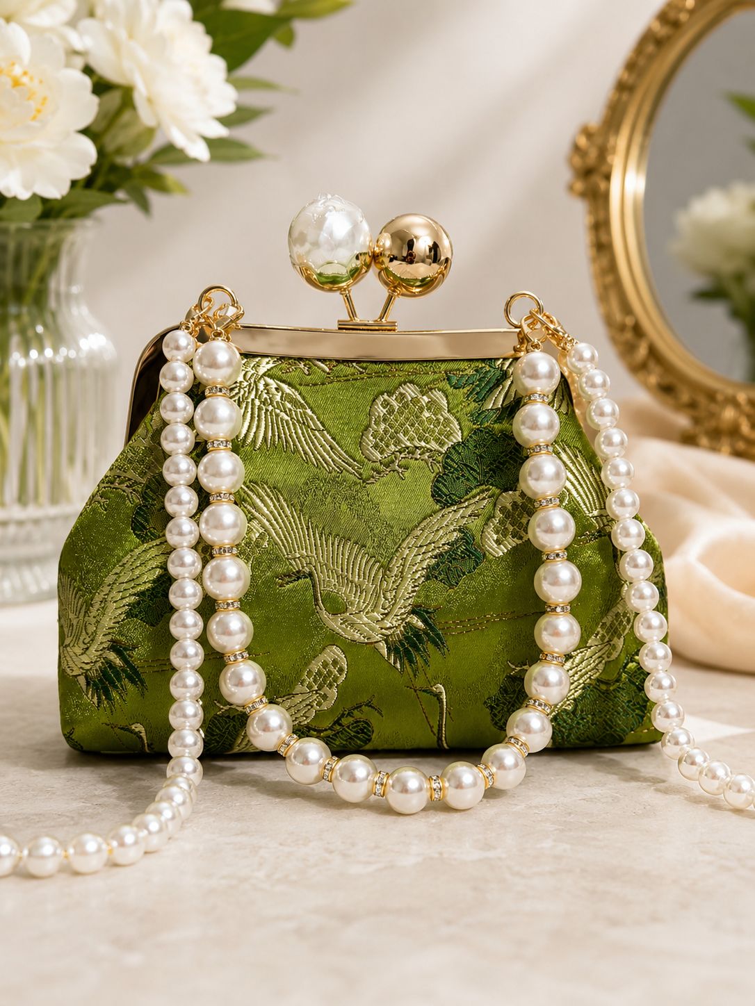 JAYAVI Lush Pasture Purse