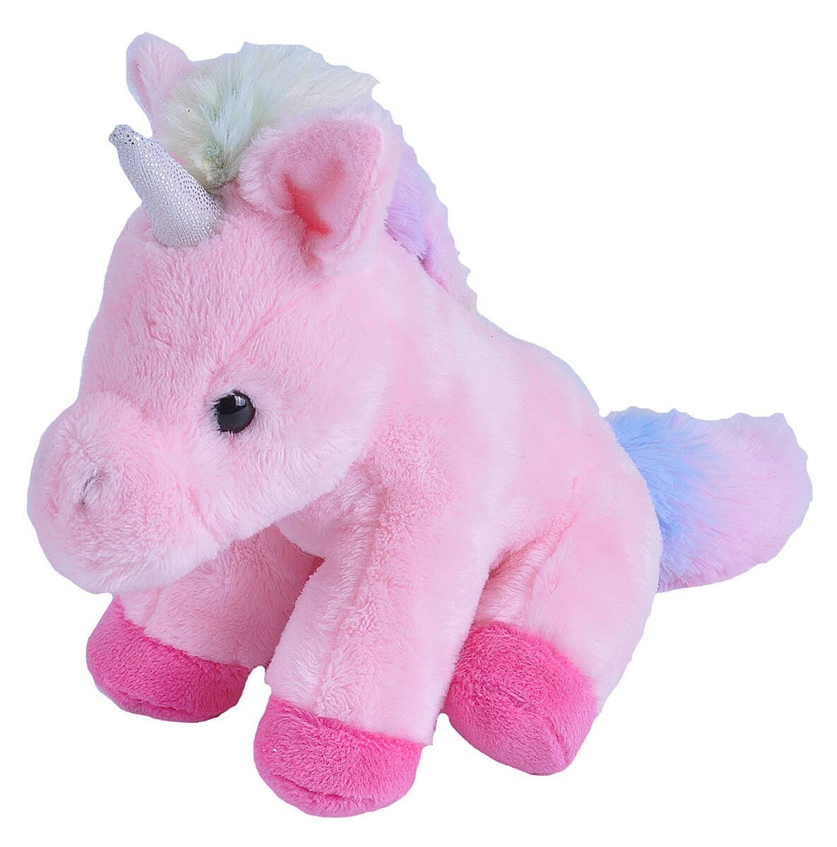Wild Republic - Pink Unicorn Stuffed Animal- 5"