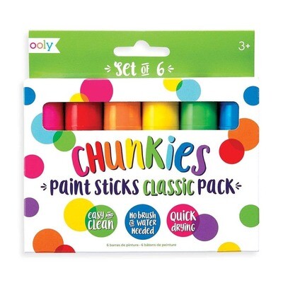 OOLY - Chunkies Paint Sticks - Classic