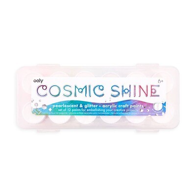 OOLY - Cosmic Shine Acrylic Craft Paint - 13 PC Set