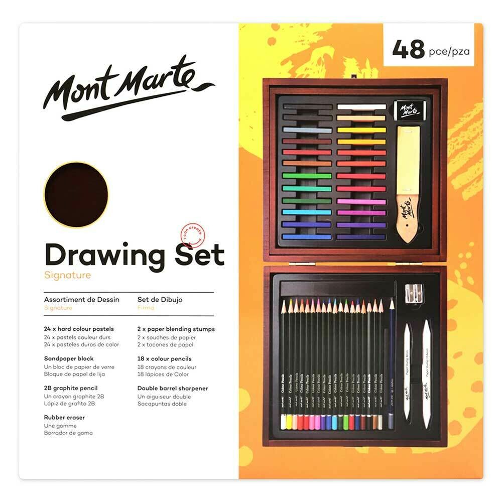 MONT MARTE Drawing Set 48pc
