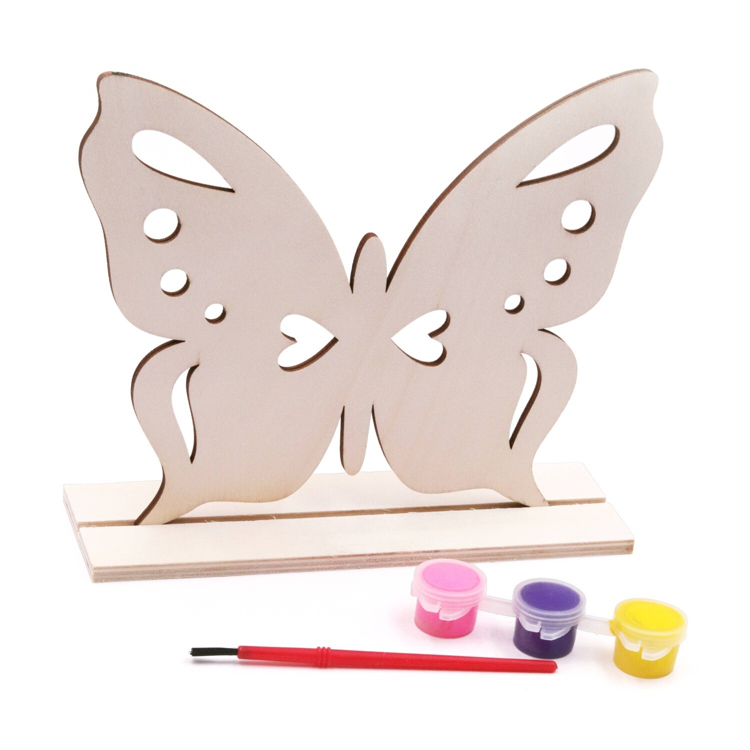 Angels Craft - Wooden Painting Set- Butterfly