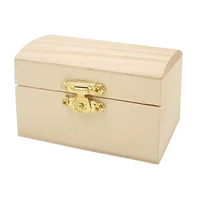 Angels Craft - Dome Top Wooden Jewelry Box, 1-ct