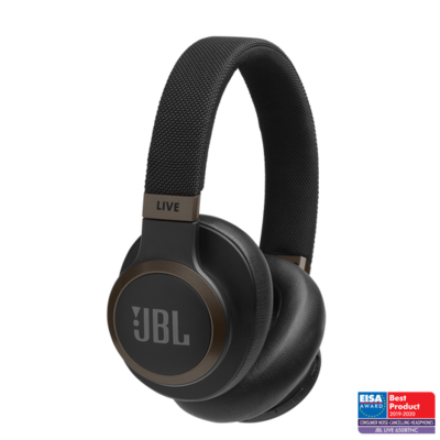 JBL LIVE 650BTNC - Wireless Over-Ear Noise-Cancelling Headphones