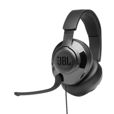 JBL Quantum 200 - Wired Over-Ear Gaming Headset with Flip-Up Mic