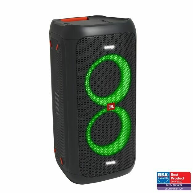 JBL PartyBox 100 - Powerful Portable Bluetooth Party Speaker with Dynamic Light Show
