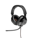 JBL Quantum 300 - Hybrid Wired Over-Ear Gaming Headset with Flip-Up Mic