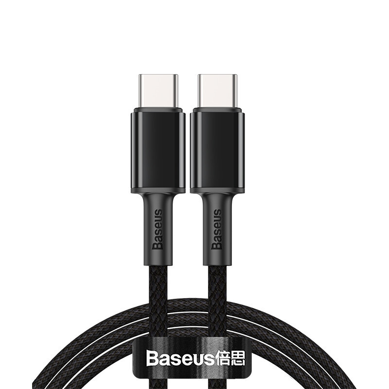 Baseus High Density Braided Fast Charging Data Cable Type-C to Type-C 100W