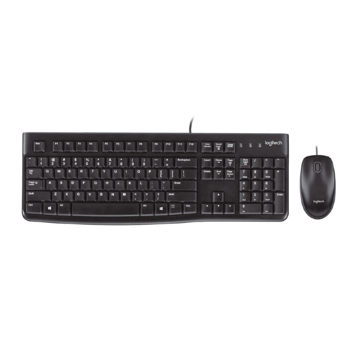 Logitech MK120 Corded Keyboard and Mouse Combo