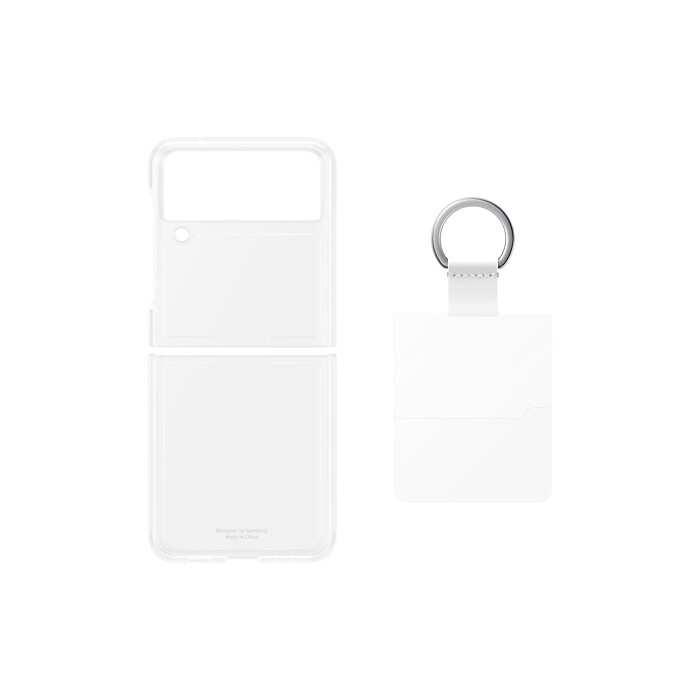 Samsung Galaxy Z Flip3 5G Clear Cover with Ring