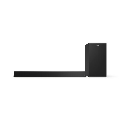 Philips 2.1 Channel Dolby Audio Soundbar Speaker with Wireless Subwoofer