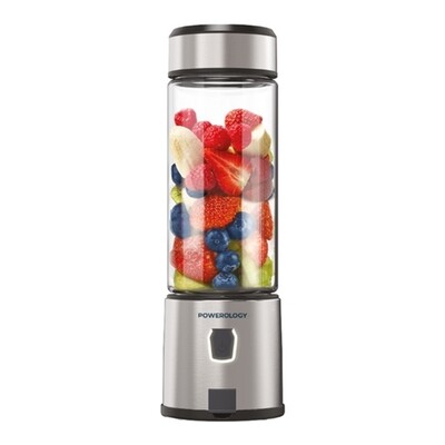 Powerology 6-Blades Portable and Rechargeable Juicer and Blender
