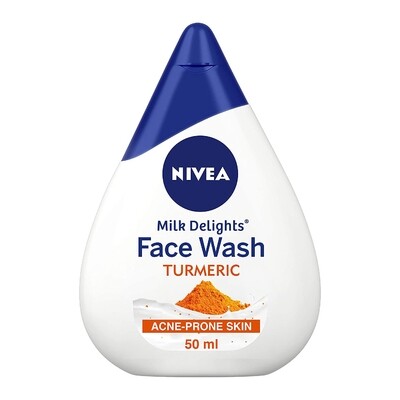 Nivea Milk Delights® Face Wash - Turmeric for Acne-Prone Skin
