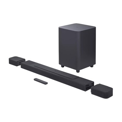 JBL BAR 1000 - 7.1.4-Channel Soundbar with Detachable Surround Speakers, MultiBeam™, Dolby Atmos®, and DTSX®