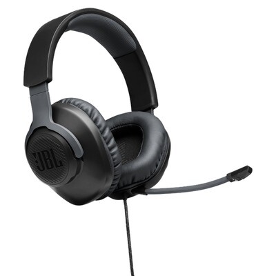JBL Free WFH - Wired Over-Ear Headset with Detachable Mic