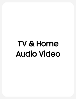 TV &amp; Home Audio Video