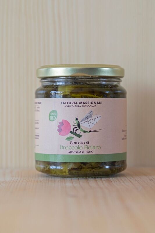 BROCCOLO FIOLARO SOTT'OLIO  |gr 300 - OFFERTA