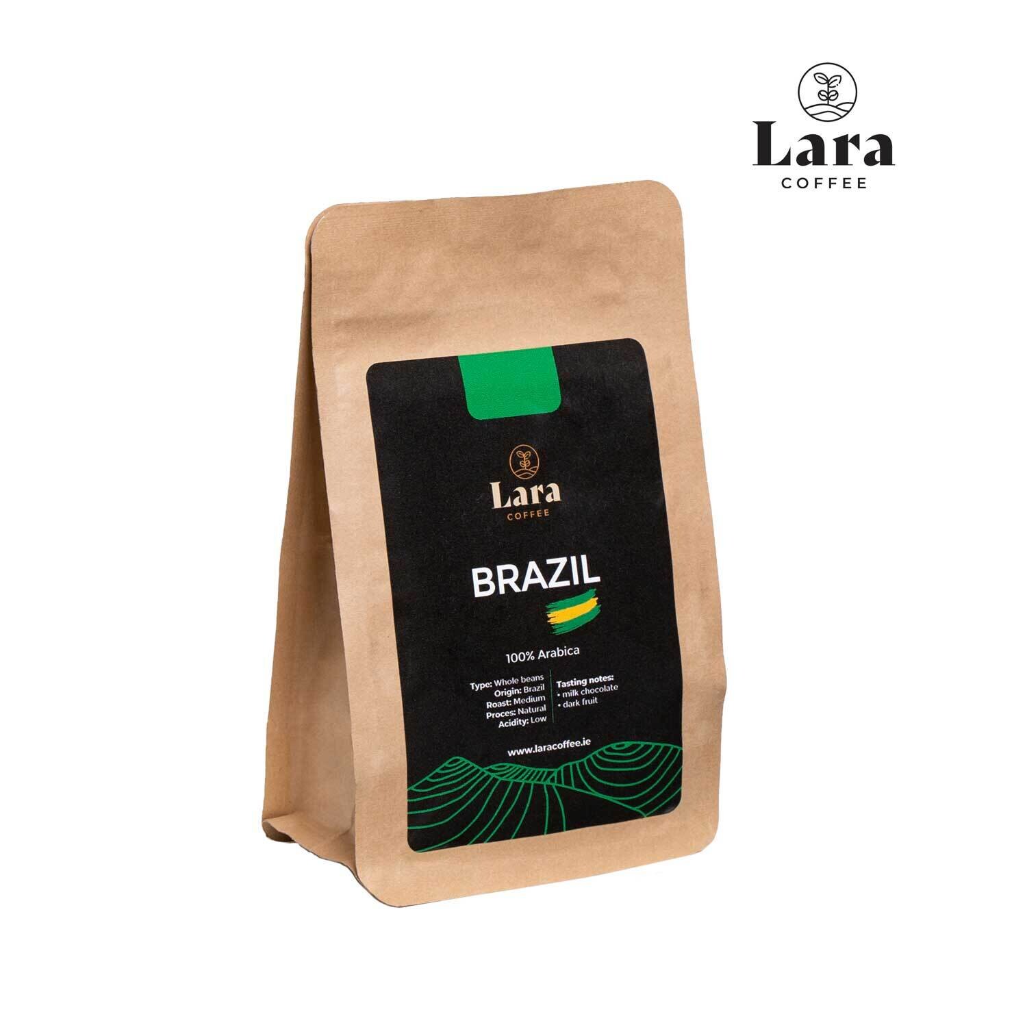 Lara Coffee Brazil Whole Beans 200g