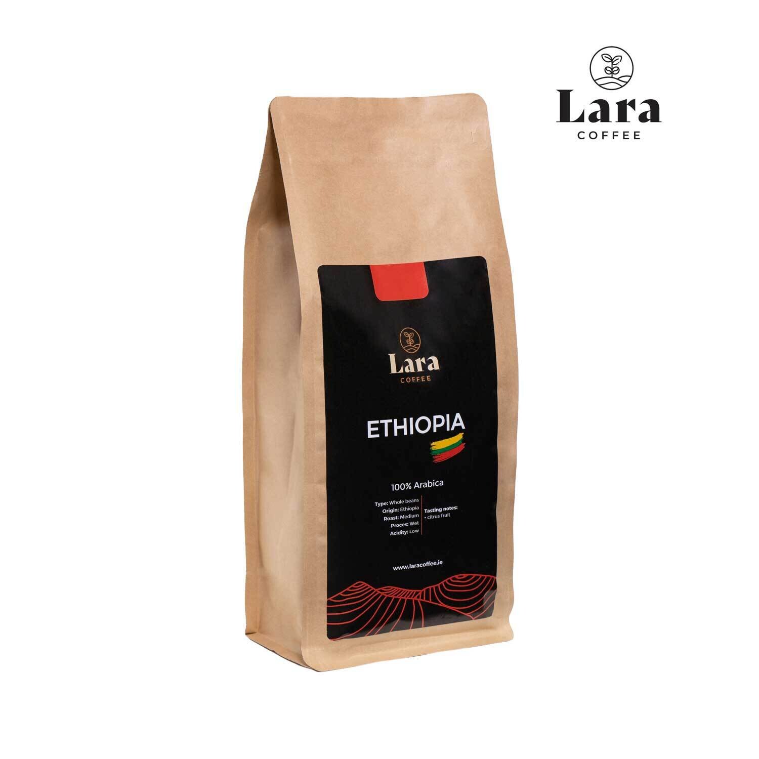 Lara Coffee Ethiopia Whole Beans 1kg