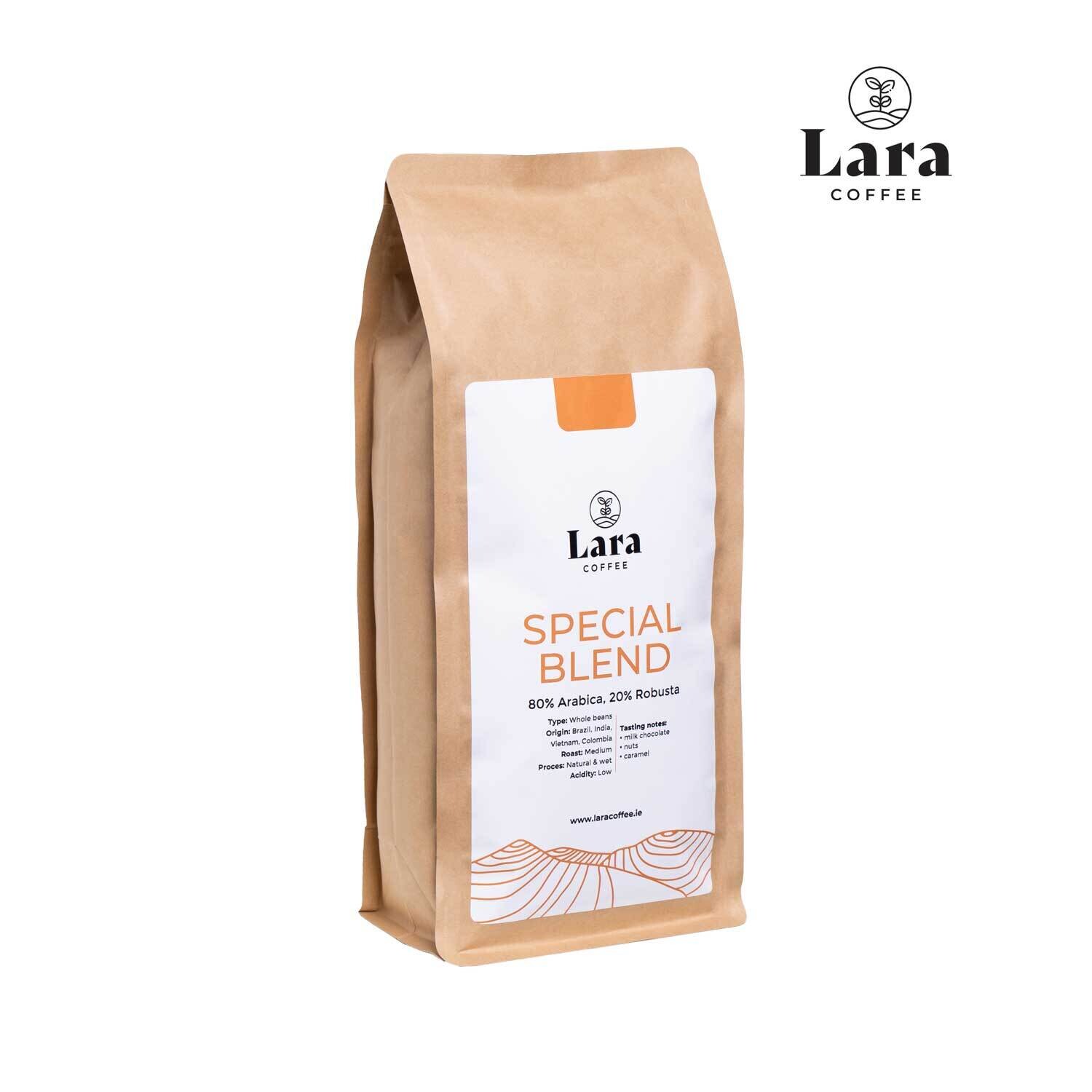 Lara Coffee Special Blend Whole Beans 1kg