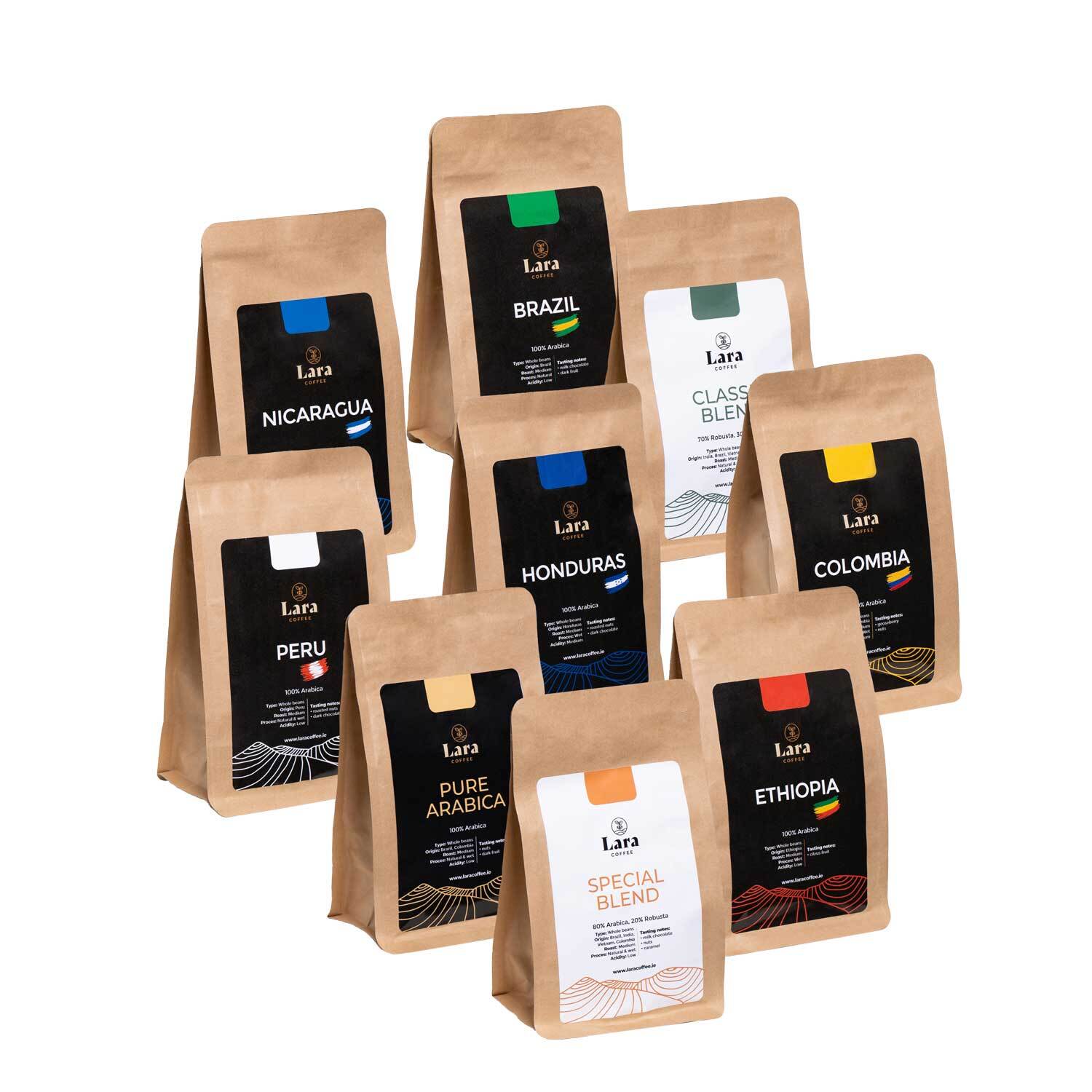 Lara Coffee Special Blend Whole Beans 500g