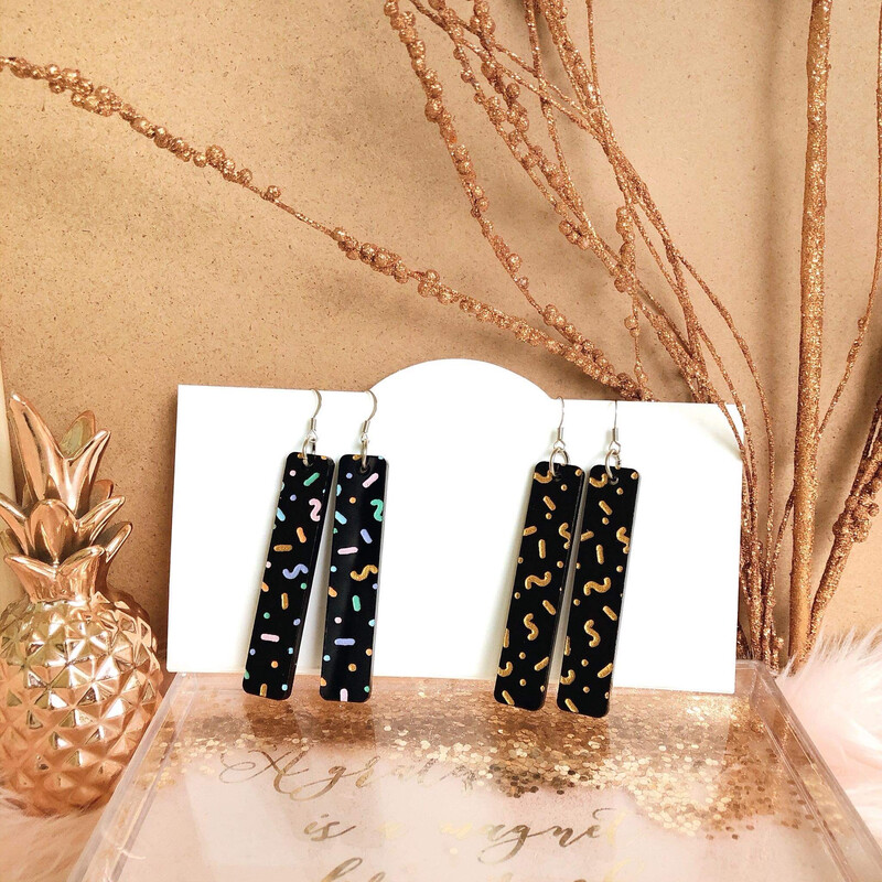 CUSTOM ACRYLIC EARRINGS