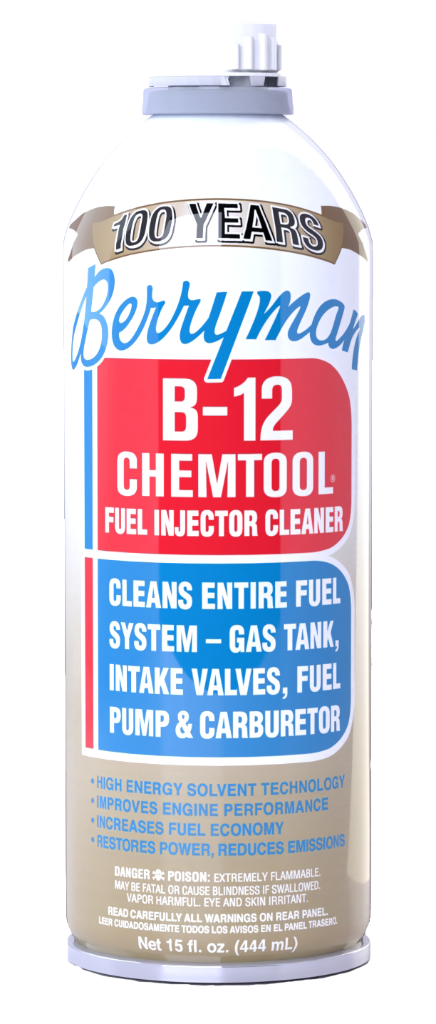 12 x B-12 Chemtool Carburetor, Fuel System & Injector Cleaner 15oz (444ml)