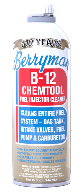 12 x B-12 Chemtool Carburetor, Fuel System &amp; Injector Cleaner 15oz (444ml)