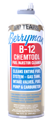 12 x B-12 Chemtool Carburetor, Fuel System & Injector Cleaner 15oz (444ml)