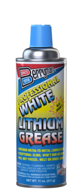 12 x Professional White Lithium Grease 11oz (311g) Aerosol
