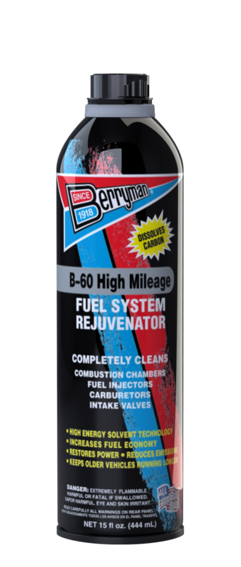 12 x B-60 High Mileage Fuel System Rejuvenator 15oz (444ml)