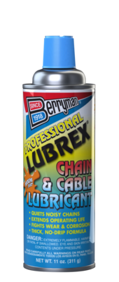12 x Lubrex Chain & Cable Lubricant 11oz (311g)