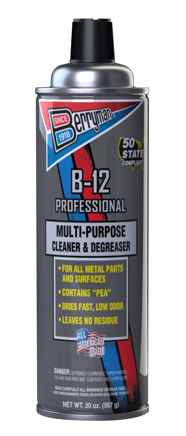 12 x B-12 Professional Multi-Purpose Cleaner & Degreaser 20oz (567g) Aerosol
