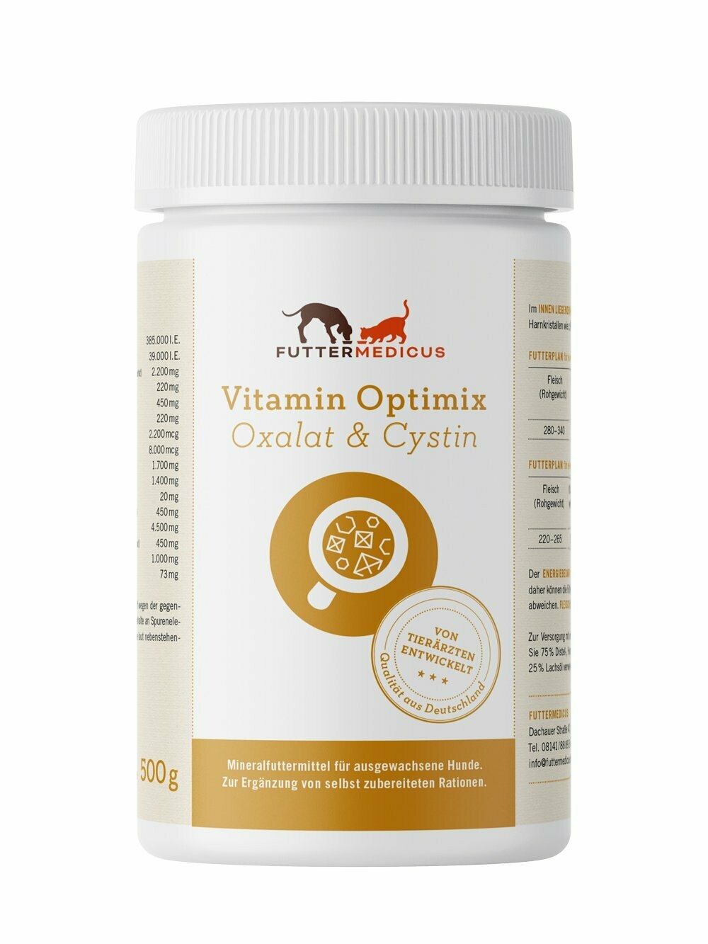 FUTTERMEDICUS Vitamin Optimix Oxalat & Cystin